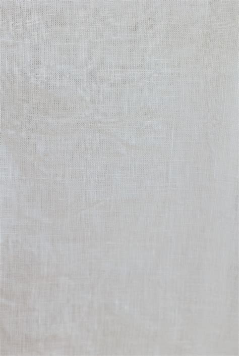 White Linen Fabric, Linen Quilt Fabric, Natural Pure Organic Fabric by ...