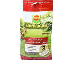 COMPO Floranid Rasendünger plus Unkrautvernichter 12kg ab 65 99