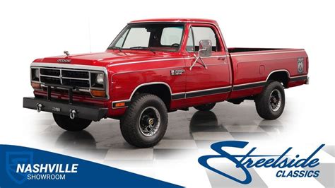 1985 Dodge Ram Classic Cars For Sale Streetside Classics