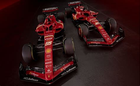 F1 Ferrari Presentó El Sf 24 Su Nuevo Monoplaza Para 2024