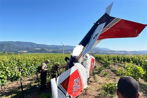 Major Injuries Reported After Plane Crashes Into Vineyard In Santa Ynez