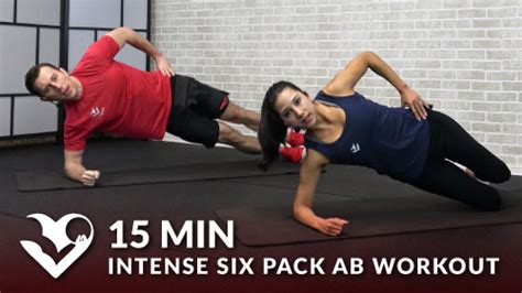 Minute Intense Six Pack Ab Workout No Equipment Hasfit Free Full