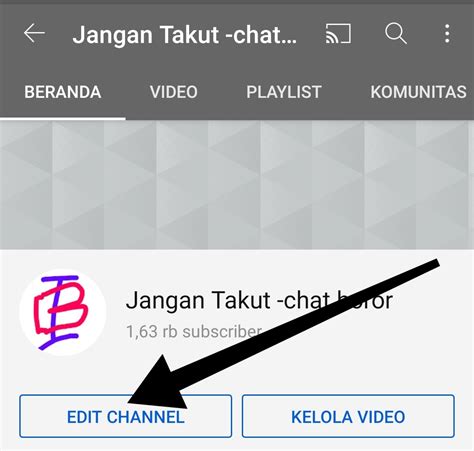 Cara Mengganti Nama Channel Youtube PATUAN CARANG