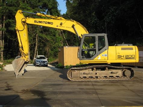 Ton Used Excavator Hydraulic Crawler Construction Machinery Sumitomo