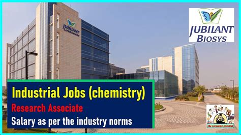 Chemistry Jobs MSc Chemistry Job Jubilant Biosys Chemistry Jobs