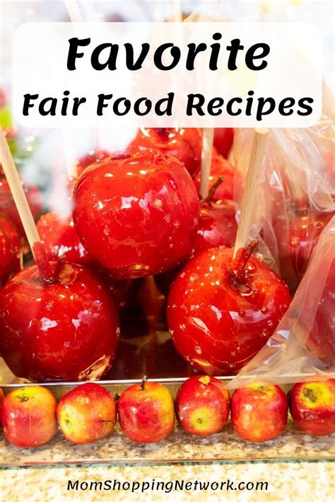 Favorite Fair Food Recipes Fair Food Recipes Recipes Food