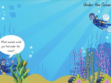 Under The Ocean Teaching Resources