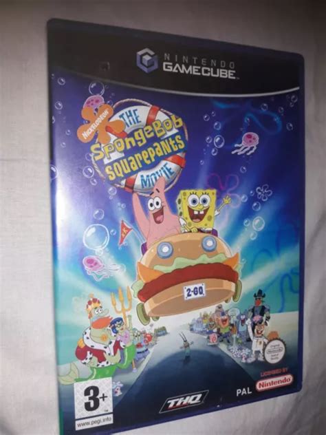 THE SPONGEBOB Squarepants Movie Nintendo Gamecube 42 50 PicClick UK