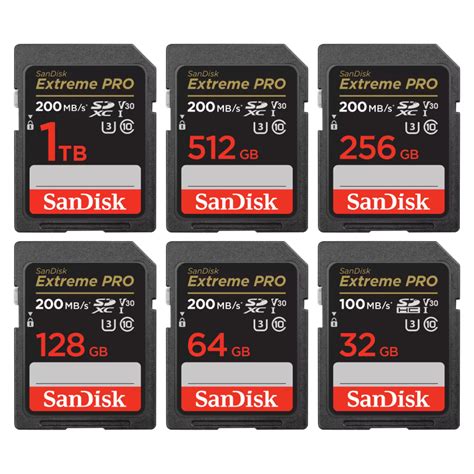 Sandisk Extreme Pro Sdhc And Sdxc Uhs I R Mb S W Mb S