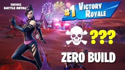 High Elimination Solo Vs Duo Zero Build Win Gameplay Fortnite Chapter