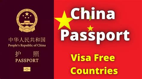 China Passport Visa Free Countries - La Vie Zine