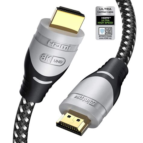 Hdmi Cable 5 M Hdmi Cable 8 K Ultra High Speed Hdmi Cable 8 K 60 Hz