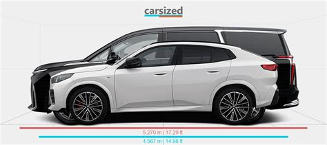 Dimensions BMW X2 2024 Present Vs Maxus Mifa 9 2021 Present