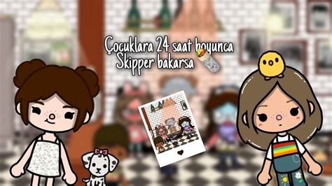 Çocuklara 24 Saat Boyunca Skipper Bakarsa 😳 Komedi Içerir ☁️ Toca