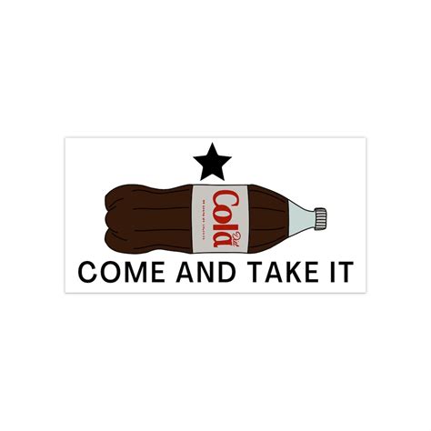 Come and Take It Diet Coke Funny Meme Bumper Sticker - Etsy