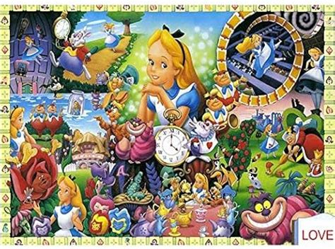 Diy D Diamond Painting Kits F R Erwachsene Alice Im Wunderland Puzzle