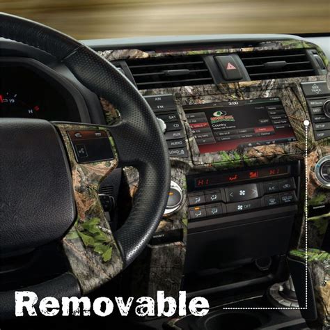 Auto Interior Skin Camo Dash Kit In Mossy Oak Camouflage Patterns For