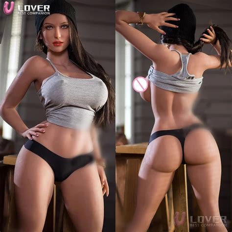 ULover 165cm Huge Breasts Big Butt Silicone Sex Dolls Full TPE Metal