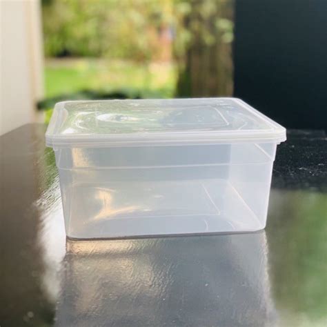 Microwavable Plastic Container Square Sq Pcs Pack Shopee Philippines