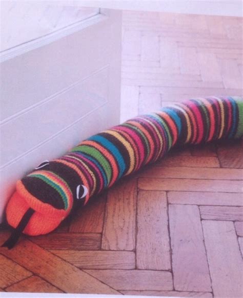 Snake Draught Excluder Easy Beginners Knitting Pattern Etsy Canada