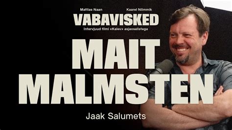 MAIT MALMSTEN Jaak Salumets YouTube