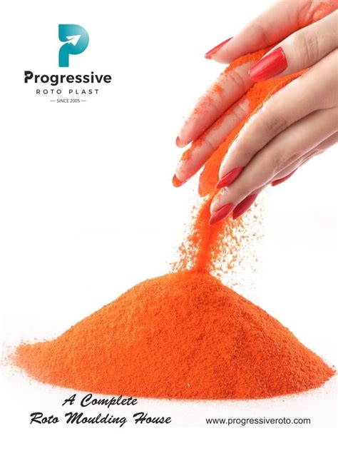 Perfect Polymers Orange Rotomolding Powder PP Woven Fabric Bag 25 Kg