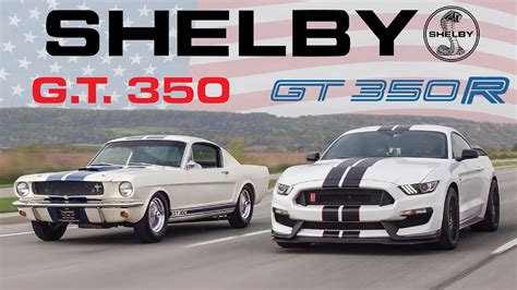 2020 Fights 1965 in Mustang Shelby GT350R vs. Shelby GT350