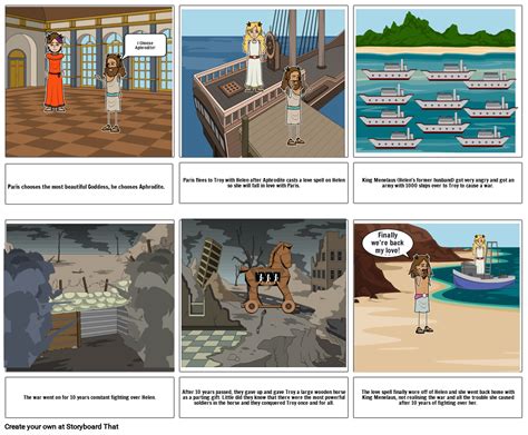 The Trojan War Storyboard By Bc Ab