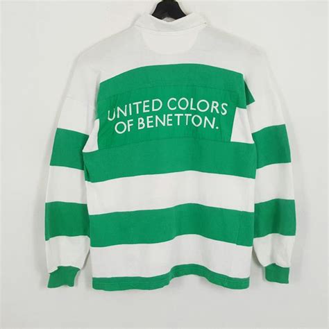 Vintage United Colors Of Benetton Long Sleeve Rugby Polos Grailed