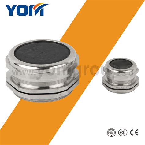 Source Factory Direct 304 Stainless Steel 316 Brass Nickel Plated Cable Gland Joints Connector