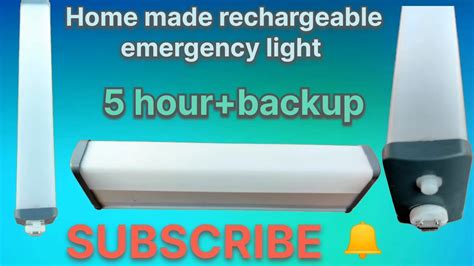 Tube Rechargeable Emergency Light Emergency Bulb