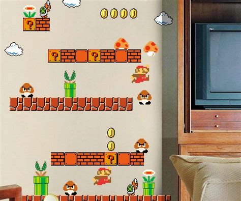 Super Mario Bros. Wall Decals