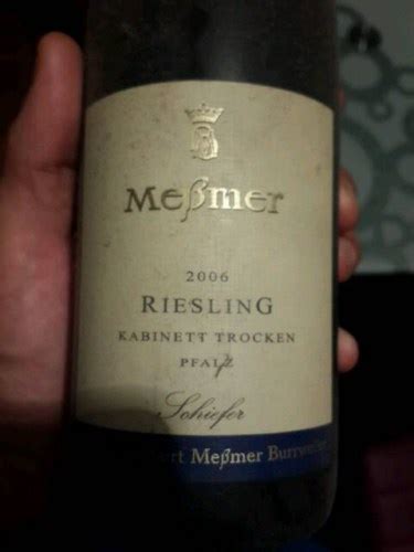 Weingut Meßmer Schiefer Riesling Kabinett Trocken Vivino