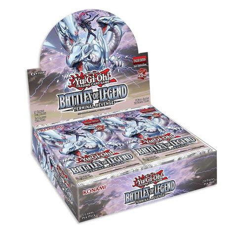 Yu Gi Oh Battles Of Legend Terminal Revenge Booster Display DE