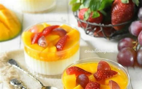 Puding Sutera Buah Kumpulan Resep Masakan