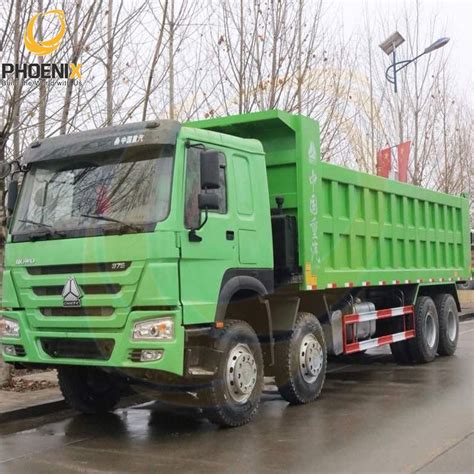 Used Sinotruk Howo Hp X Euro Tyres Sand Lorry Cargo Dumper