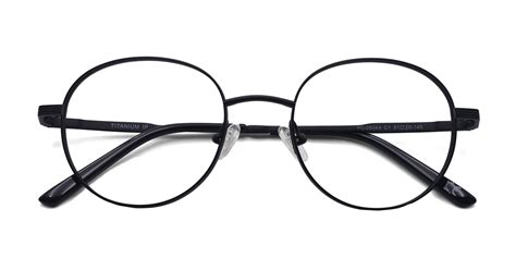 Wildflower Round Black Eyeglasses Mouqy Eyewear