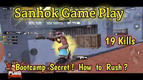 PUBG MOBILE Sanhok Game Play BOOTCAMP DOMINATION TRIO VS SQUAD