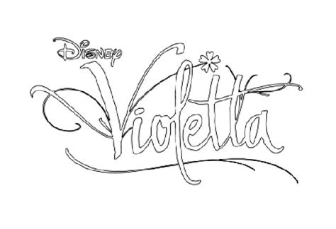 Coloriage Violetta Disney Facile Dessin Gratuit Imprimer