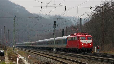 Bügelfalte auf der NSS bei Kerzell und Elm GfF 110 459 mit Sonderzug