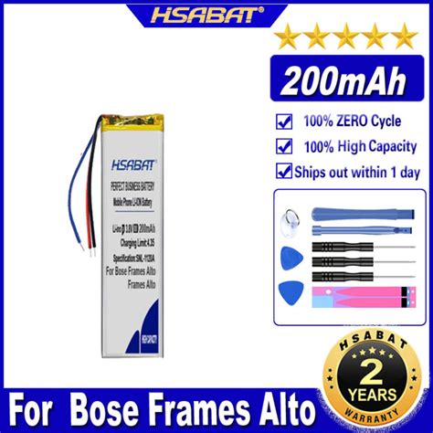 （in Stock）hsabat Frames Alto 200mah Bose Frames Alto Smart Audio Glasses Batteries Lazada Ph