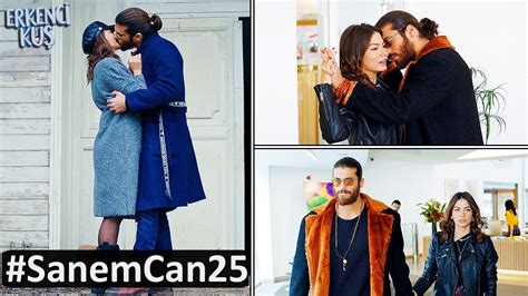 Erkenci Kuş 25 Bölüm Can Sanem Tüm Sahneleri YouTube