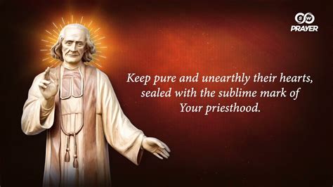 Prayer For The Priests Saint John Mary Vianney SW Prayer YouTube