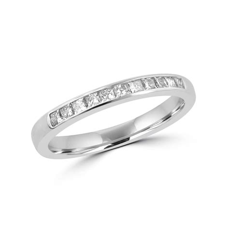 18ct White Gold 033ct Diamond Eternitywedding Ring