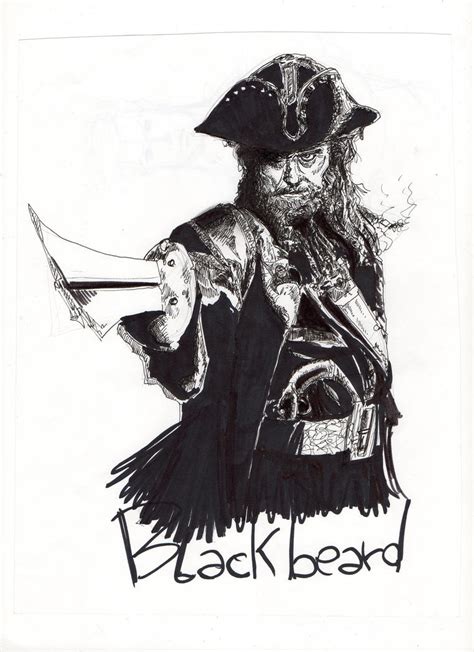 Edward Teach Blackbeard By Doomsday90 On Deviantart