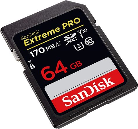 Spominska Kartica SDXC 64GB C10 UHS 1 SanDisk Extreme PRO 170 MB S