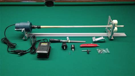 Sharpshooter Pool Cue Tip Lathe Includes How To Manual For Cue Repairs