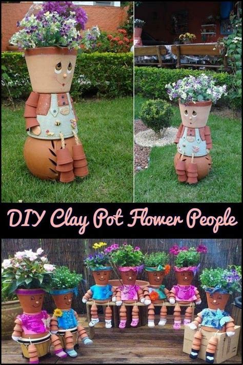 40 Diy Flower Pot Projects For Decorating Your Garden Flower Pot