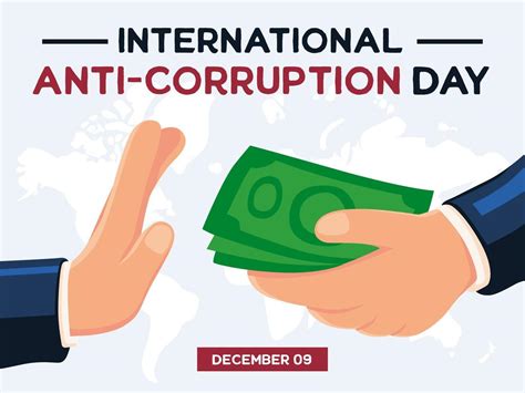 International Anti Corruption Day Illustration 12371405 Vector Art At