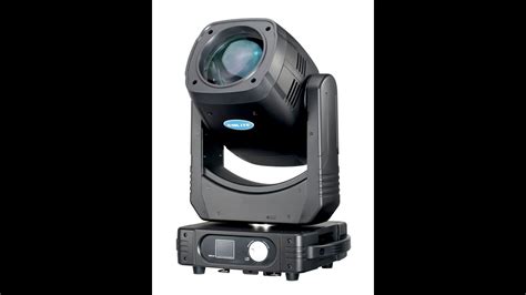 Xmlite Beam260 Moving Head Light Beam 9r With 2 Prism Youtube